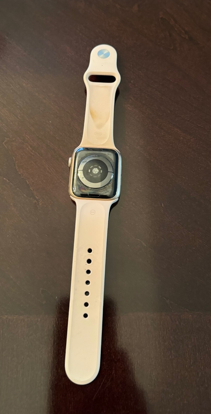 Apple Watch Series 5 44mm Gold-Tone Aluminium Case with Pink Sand Sport Band