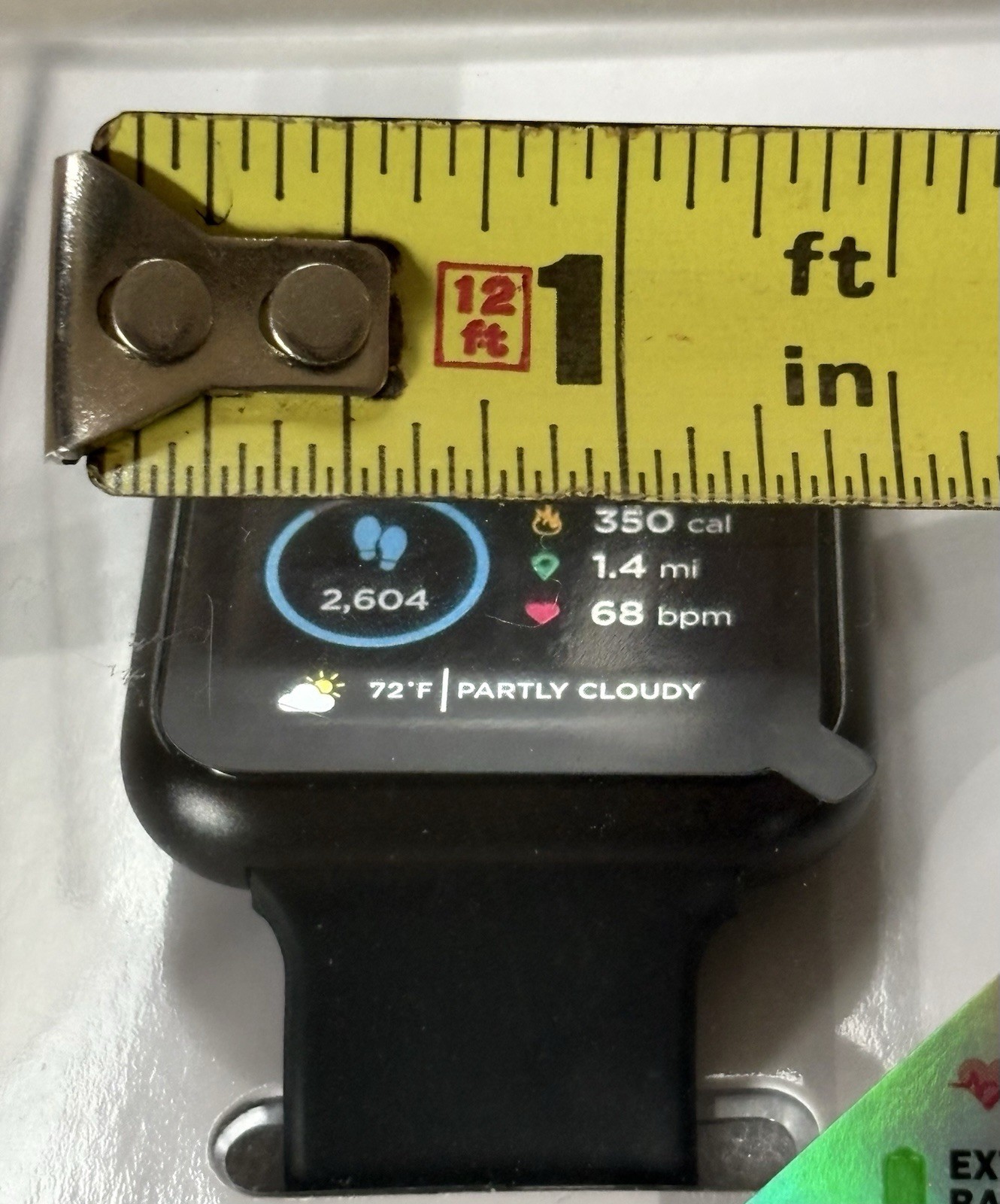 iTech Fusion 3 Smartwatch with Multi-Sport Silicone Black Band Brand New
