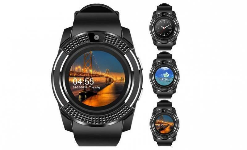 Bluetooth Smart Watch GPS Waterproof SIM Camera Wrist Watches for Android IOS
