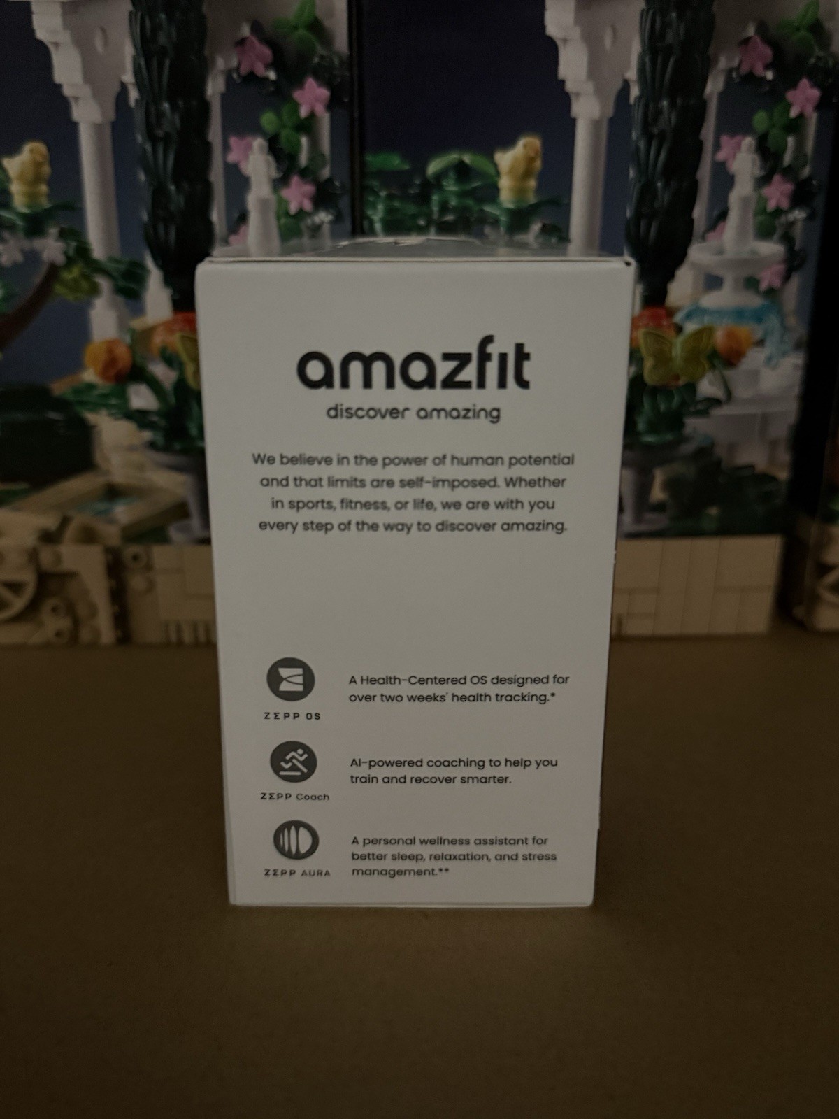 Amazfit Active 2 Premium Smart Watch A2437 Black Leather Round GPS AMOLED