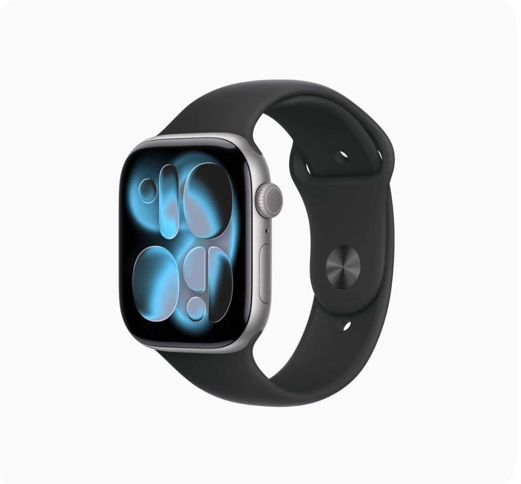 Apple Watch Series 11 GPS 46mm Space Gray Case+Black Sport Band M/L | Sealed New