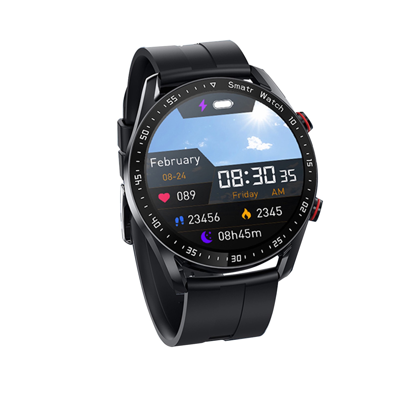 Smart Sports Watch With 1.52 Inch Screen BT Call Health Monitoring Multi-Sp GAKQ