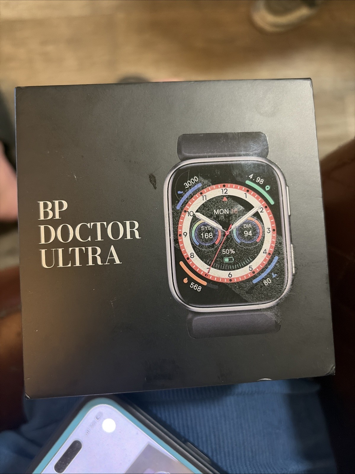 BP Doctor Ultra Smart Watch, 1.95″ Smart Watch Blood Pressure Monitor,