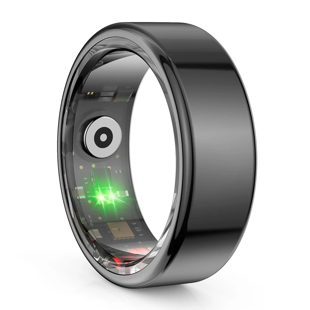 COLMI R02 Smart Ring, Military Grade Titanium IP68 3ATM Health Sport Modes