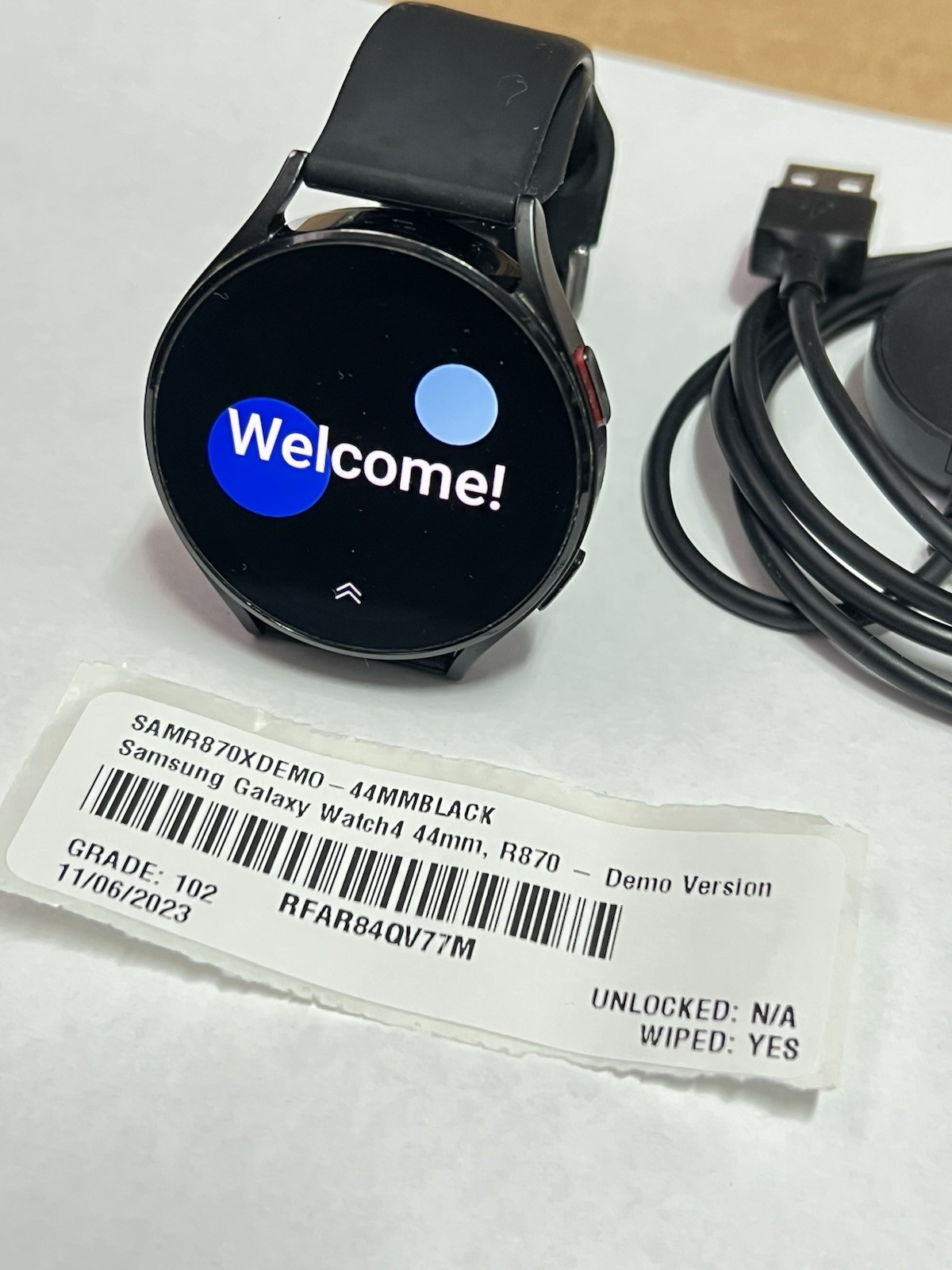 Samsung Galaxy Watch4 SM-R870 44mm Aluminum Case with Sport Band