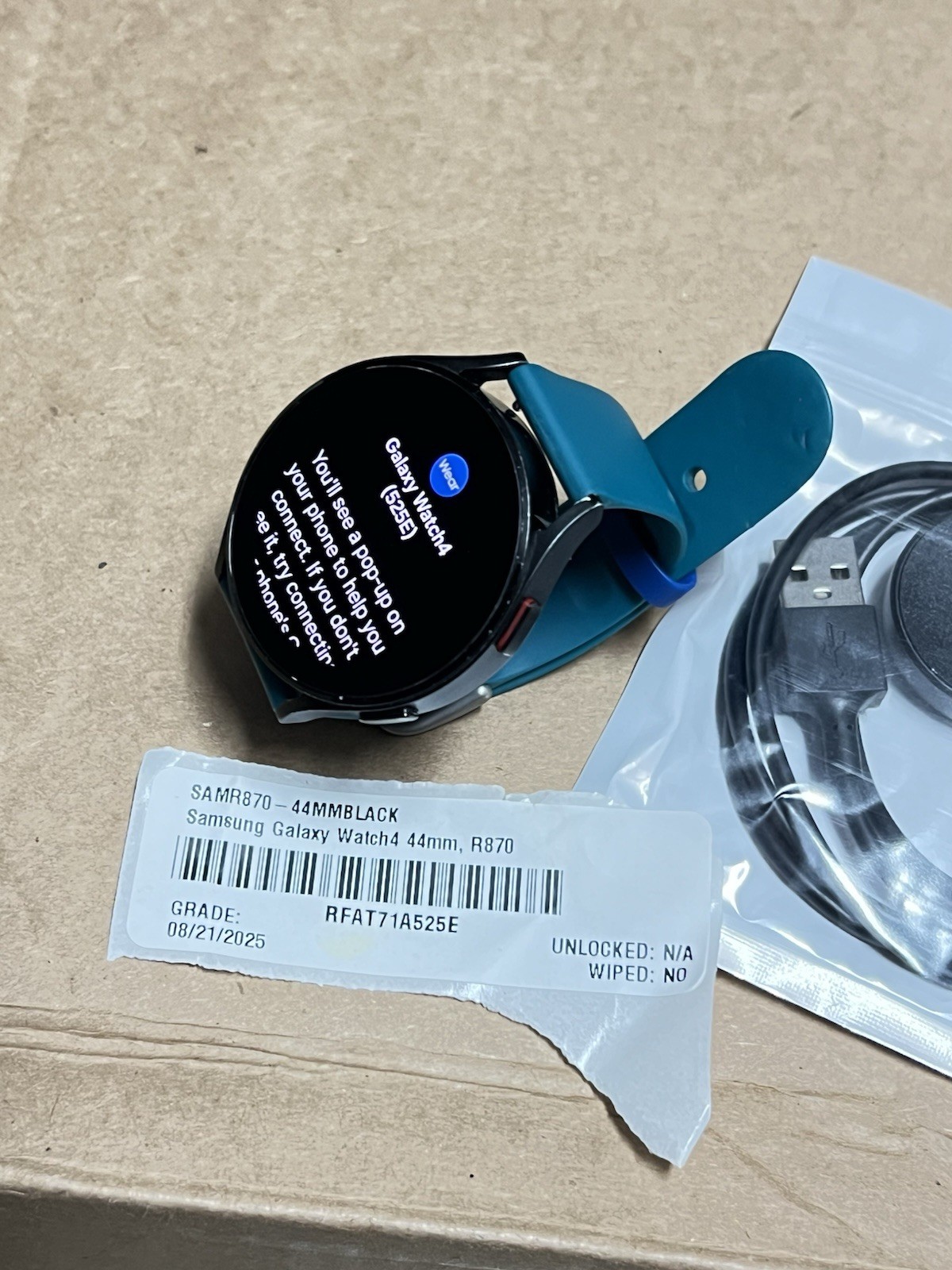 Samsung Galaxy Watch4 SM-R870 44mm Aluminum Case with Sport Band