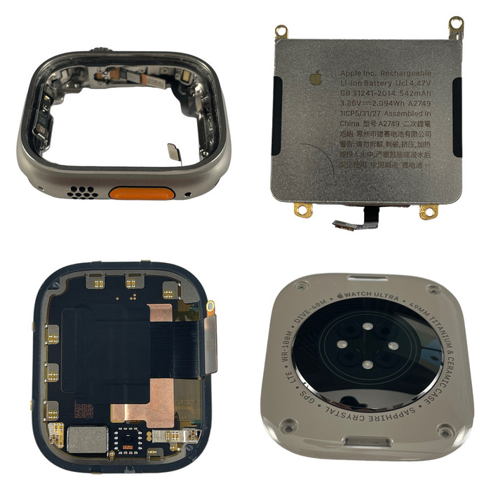 Apple Watch Ultra 49mm GPS & LTE Titanium Spare Replacement Repair – Parts