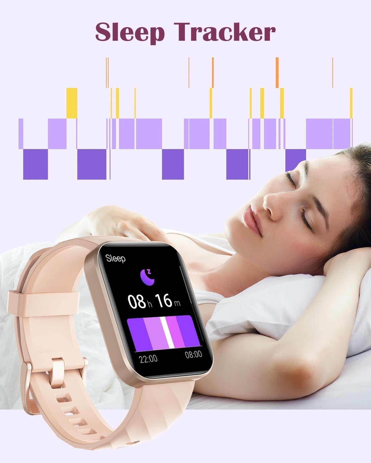 1.85” HD Smartwatch for Fitness | 100+ Sports Modes & Call Functionality