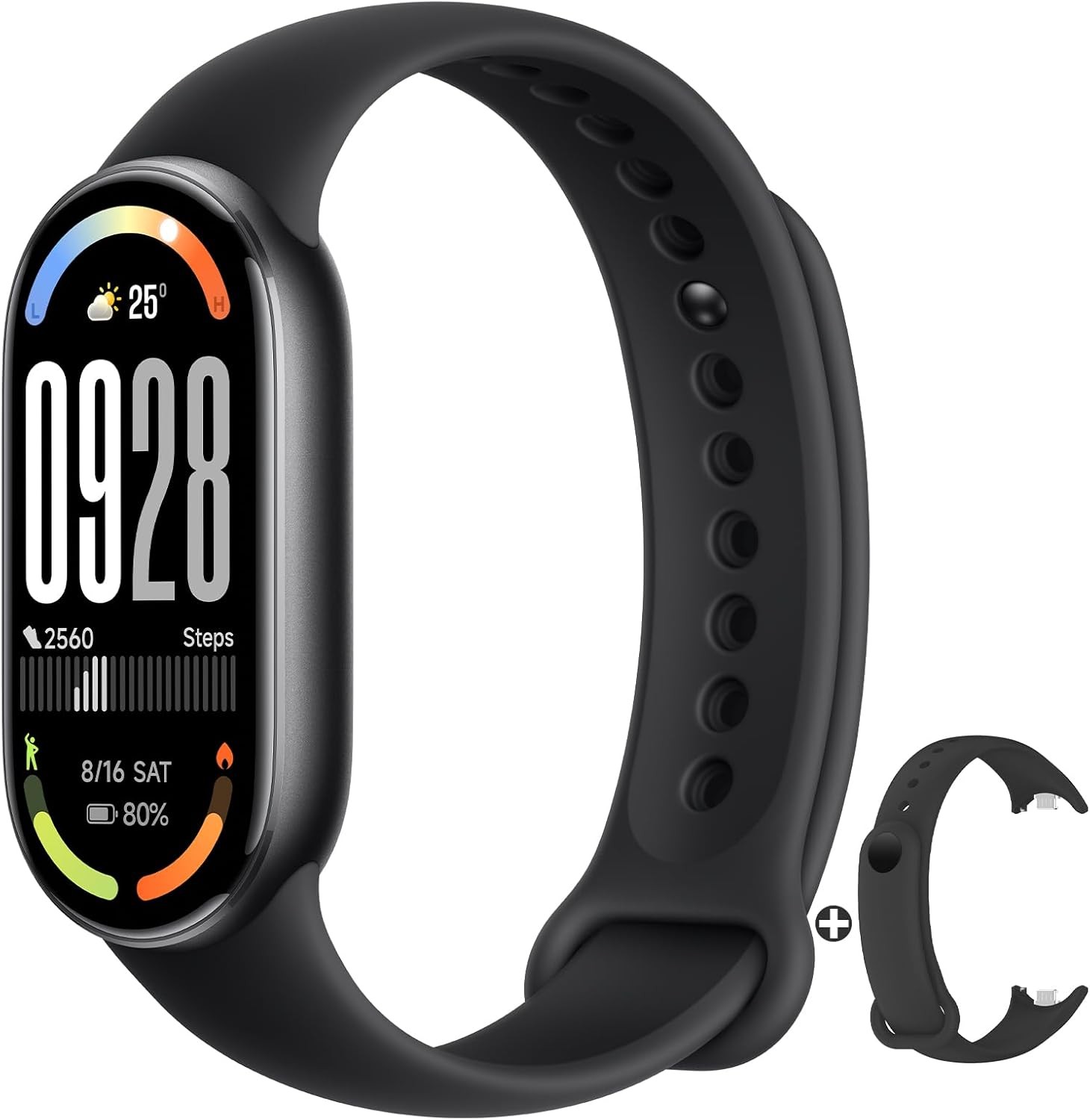 XIAOMI Mi Smart Band 10 (2025) – 1.72″ AMOLED Display | 21 Days Battery Life