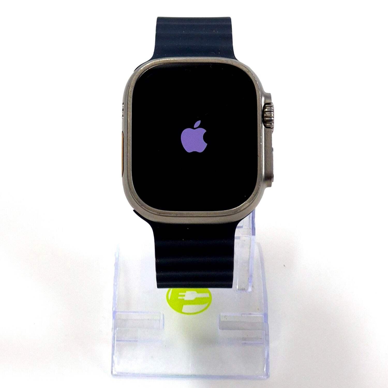 Unlocked Apple Watch Ultra 49MM Natural Titanium Blue Ocean Band A2622