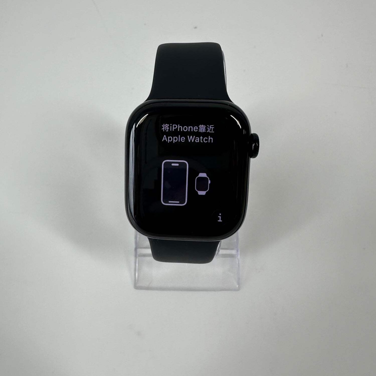 GPS Only Apple Watch Series 11 42MM Jet Black Aluminum Black Sport Band A3331