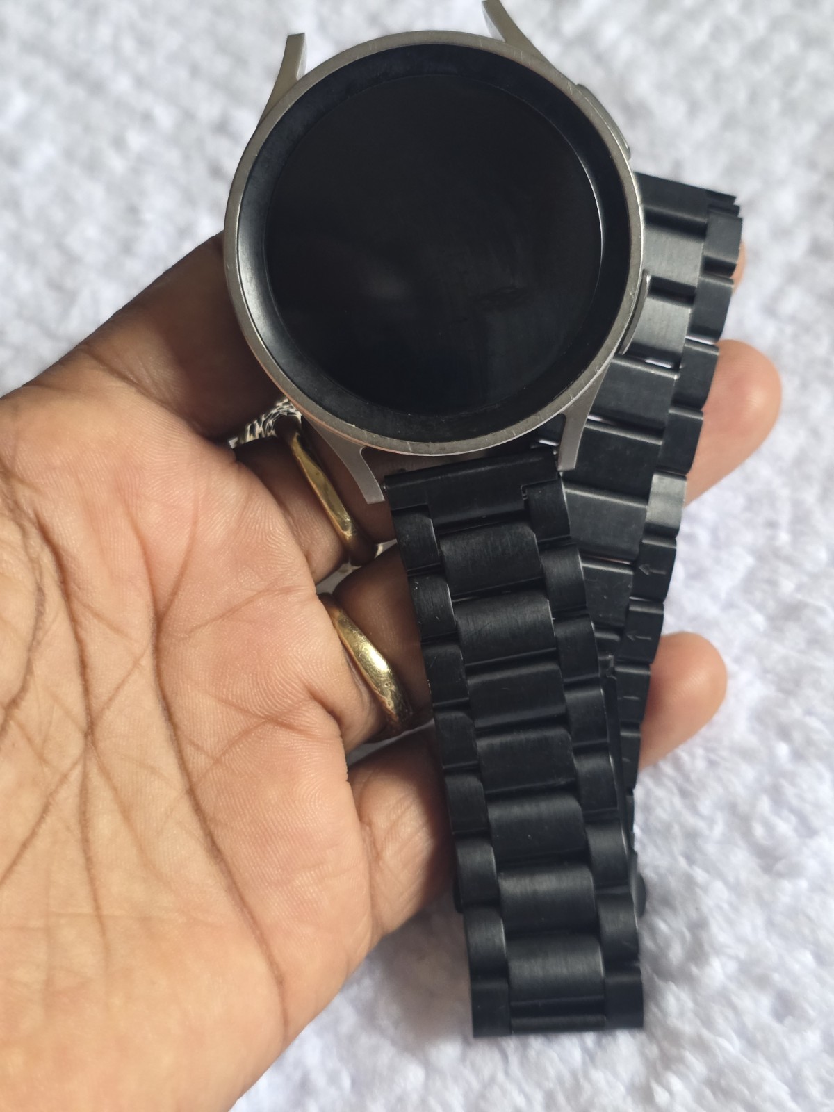 Samsung Galaxy Watch Pro 5 Smartwatch LTE 45mm GPS Band Damaged