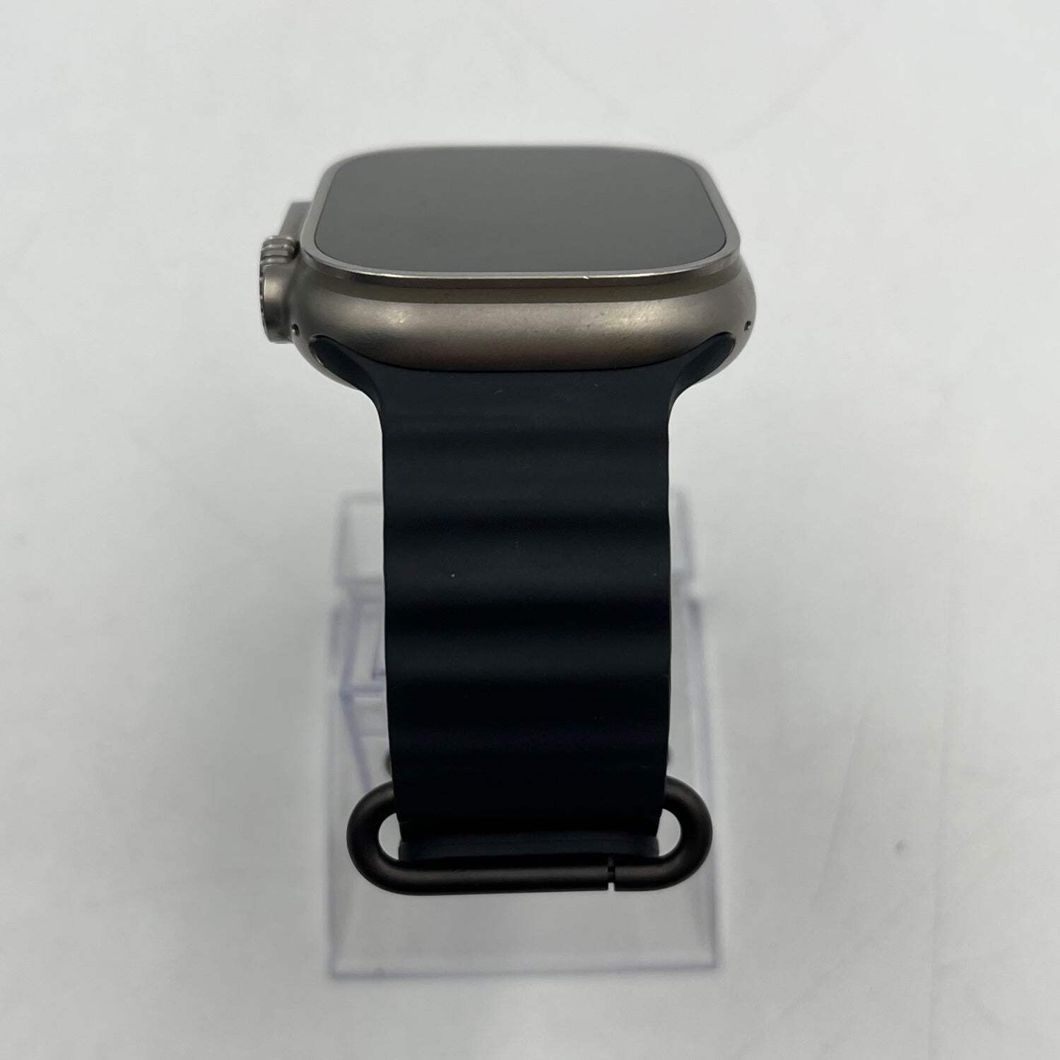 GPS Only Apple Watch Ultra 49MM Natural Titanium Black Ocean Band MQEV3LL/A