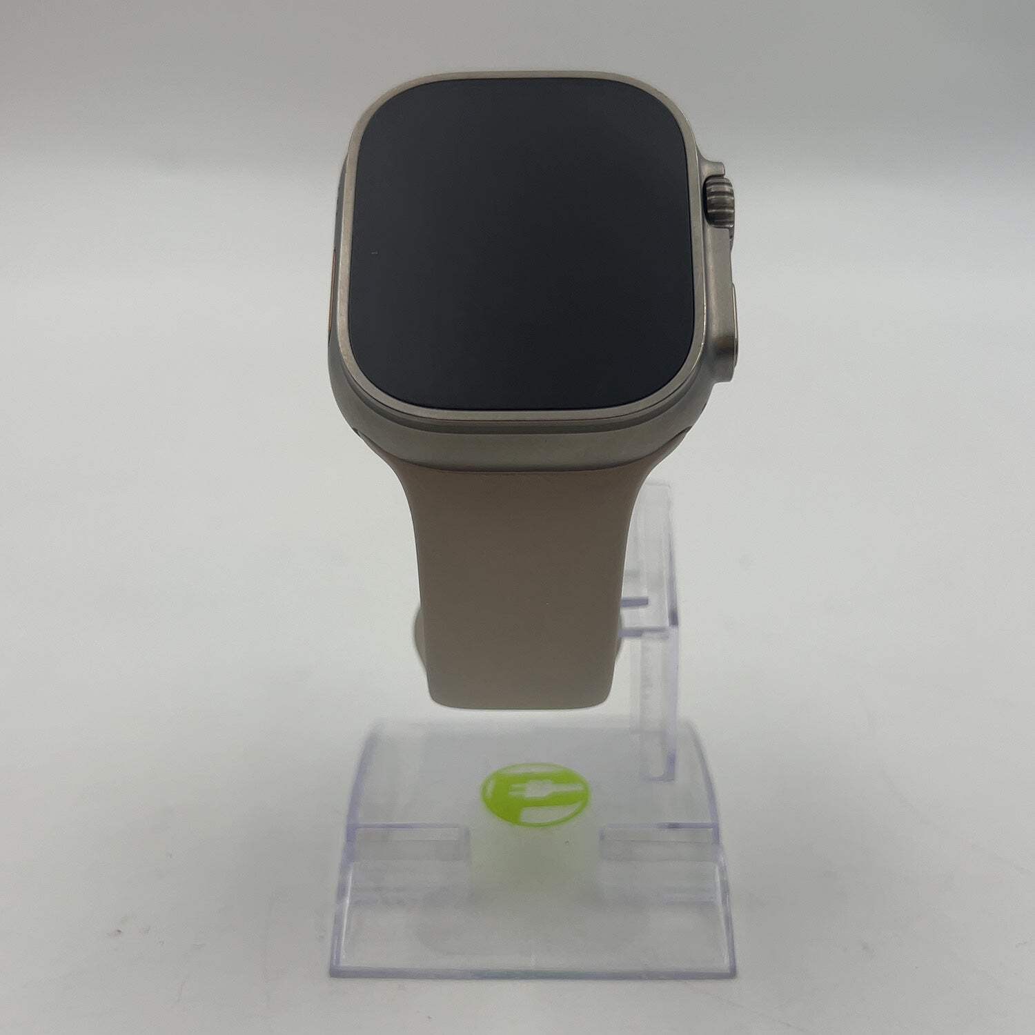 GPS Only Apple Watch Ultra 2 49MM Natural Titanium White Sport Band MREG3LL/A