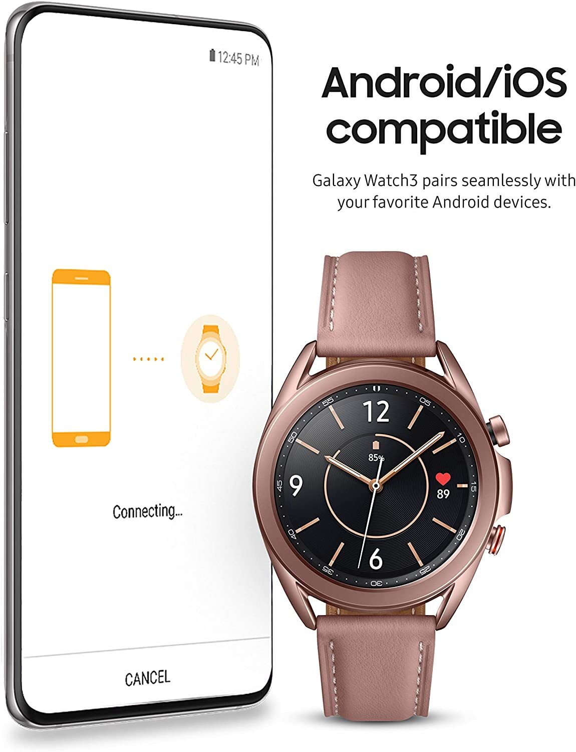 Samsung Galaxy Smart Watch3 Mystic Bronze 41mm – NO BAND