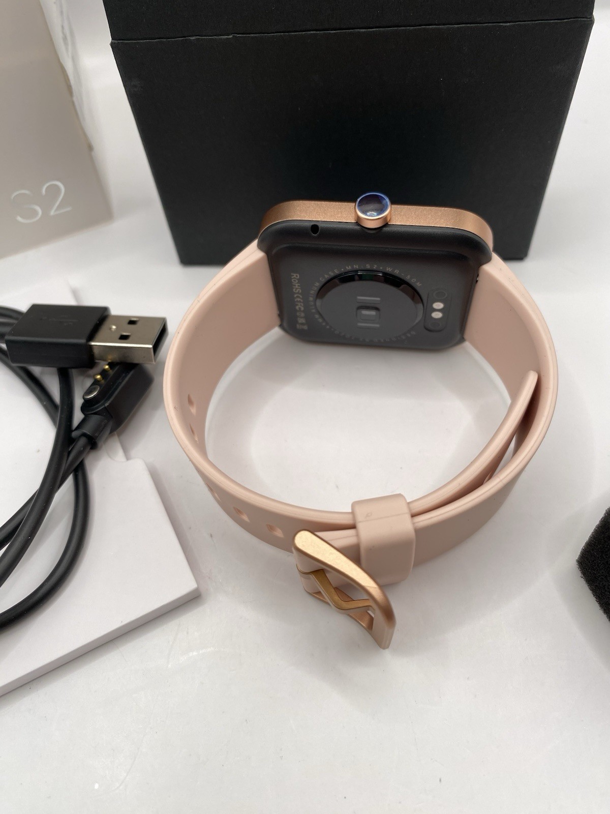 TOZO S2 Smart Watch Alexa Fitness Tracker Heart Monitor Touch Screen Waterproof