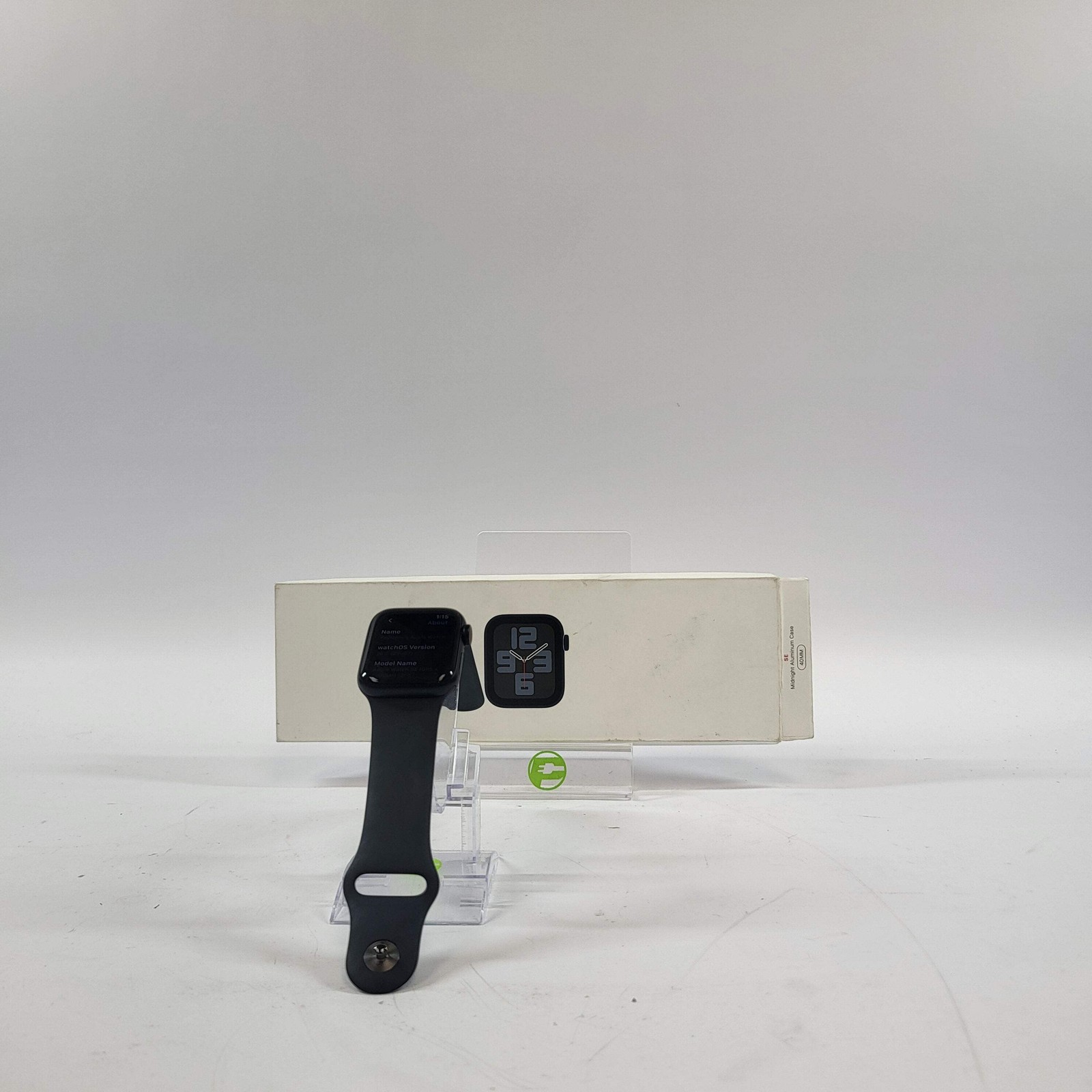 Unlocked Apple Watch SE 2nd Gen 40MM Midnight Aluminum Black Sport Band