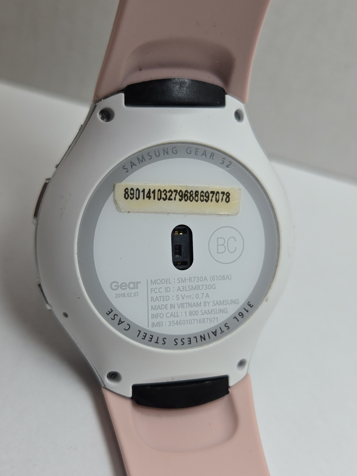 Samsung Gear S2 SM R730A 3G GPS Heart Rate Smartwatch Tested Working USA – Read