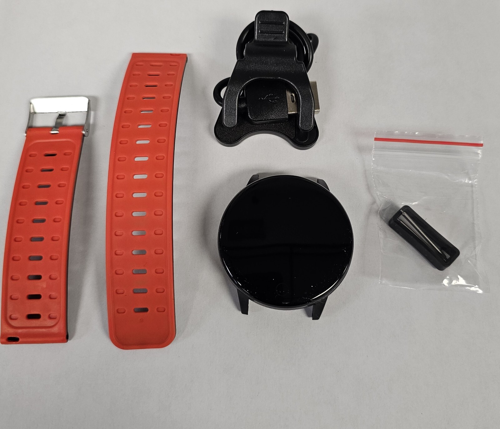New 3 Pack Smart Watches Bluetooth Red Blue Grey iPhone Android Compatible Gift