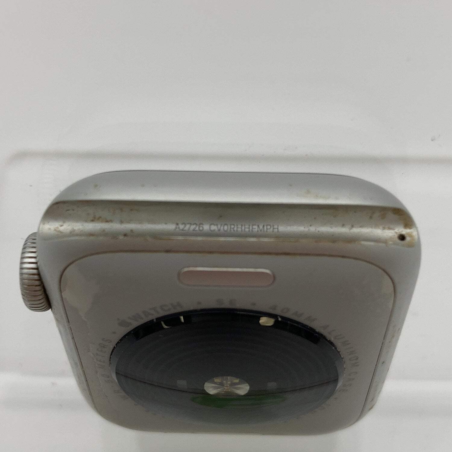 GPS Only Apple Watch SE 2nd Gen 40MM Silver Aluminum MNTP3LL/A Face Only