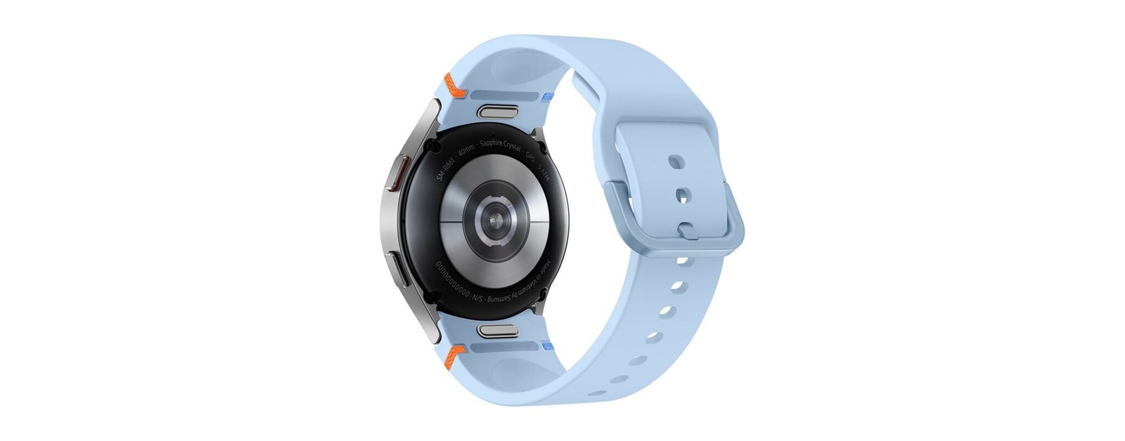 Samsung Galaxy Watch FE Smartwatch 40mm Silver Blue Band SM-R861NZSAXAA