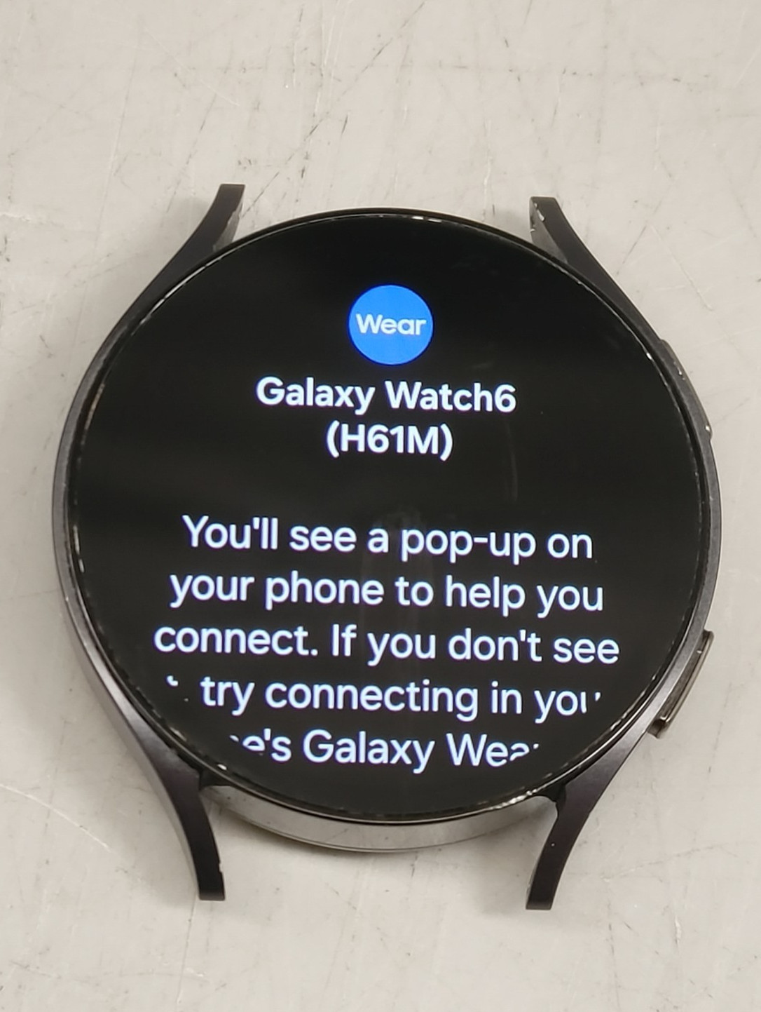 Samsung Galaxy Watch6 Wi-Fi Bluetooth Graphite 44mm Smartwatch SM-R940