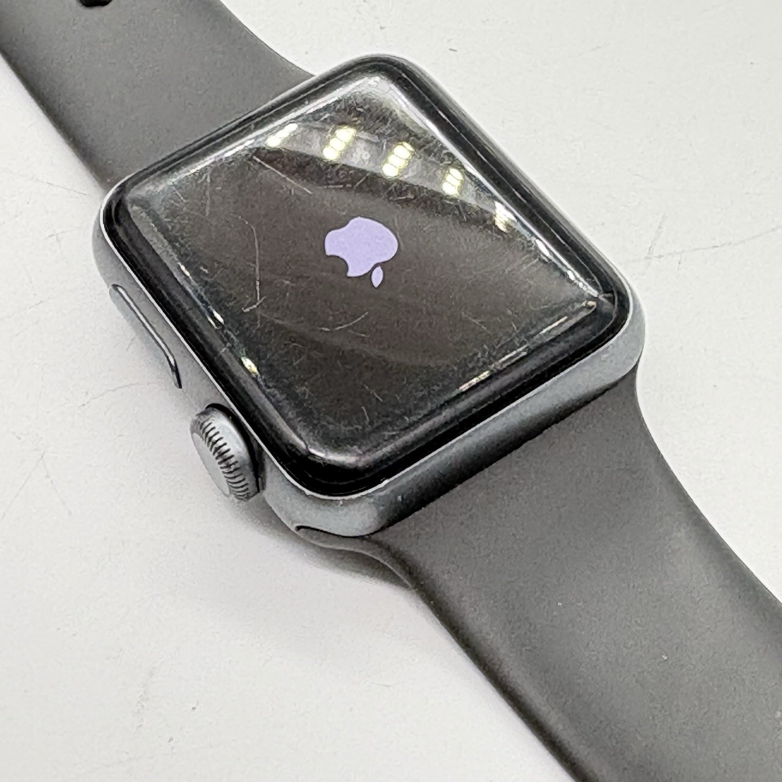 Apple Watch Series 3 GPS 38mm Aluminum Gray Case Watch Parts Repair Only *AS-IS*