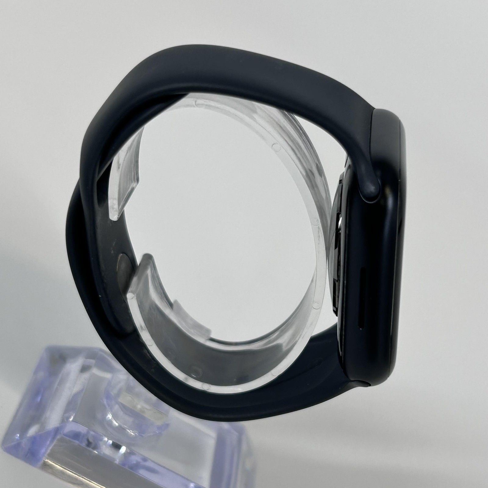 Apple Watch (Series 9) 45mm Blue Aluminum (GPS) w/ Midnight Blue Sport-Excellent