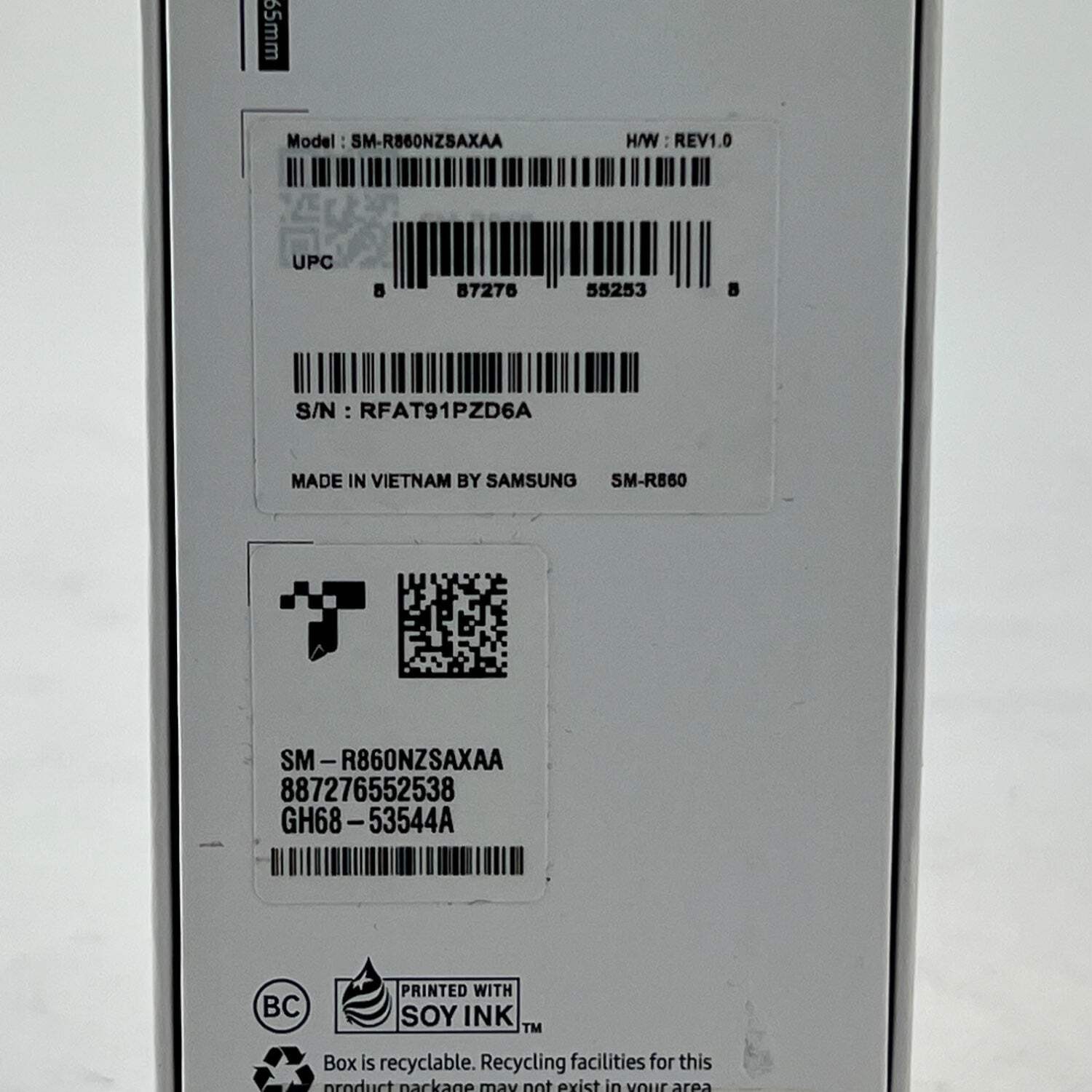 GPS Only Samsung Galaxy Watch4 Aluminum Smartwatch SM-R860NZSAXAA