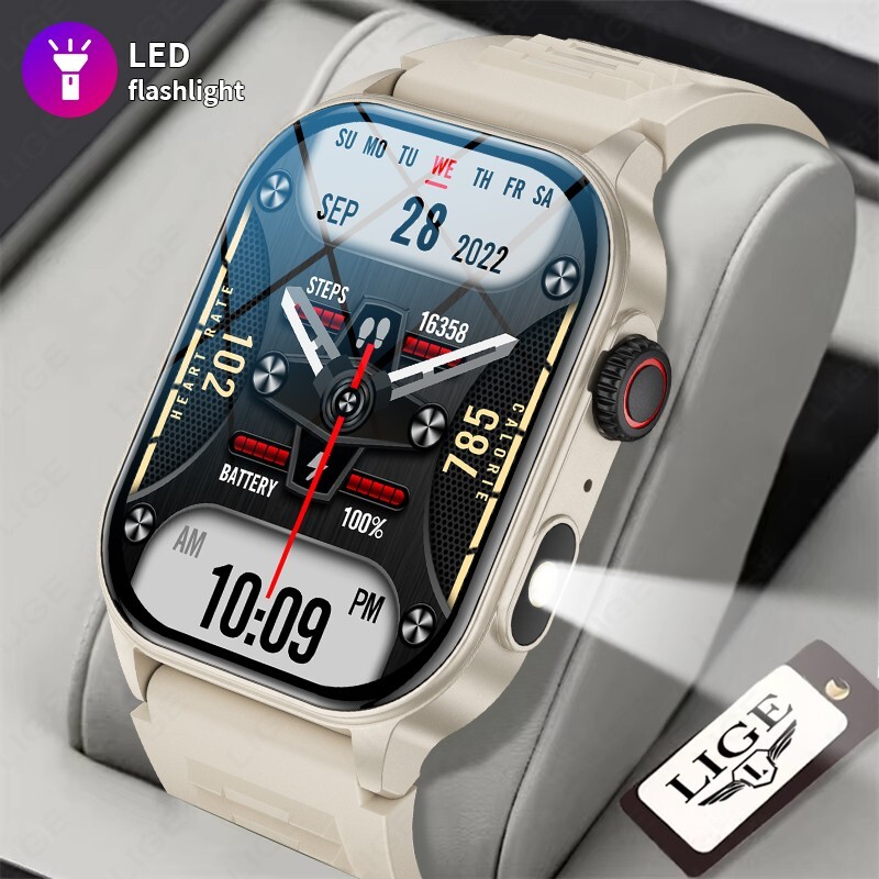 Smart Watch Men Women Health Monitor Fitness Tracker Waterproof for iOS Android
