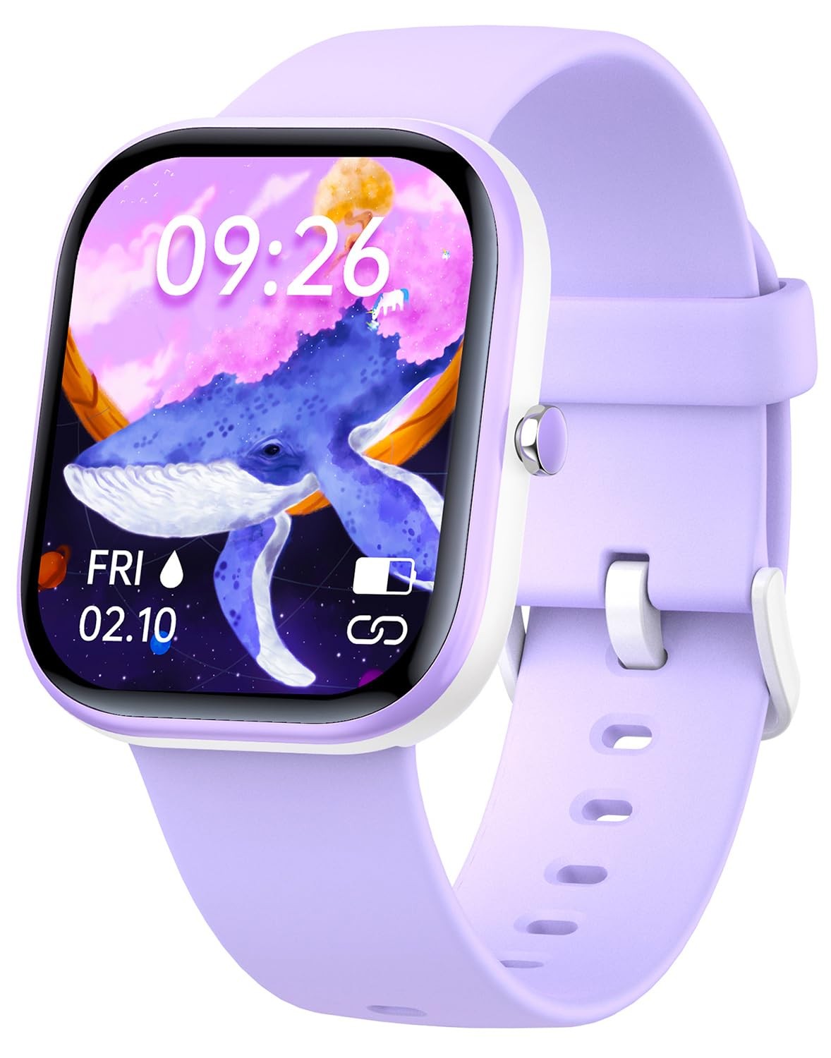 for Girls,IP67 Waterproof Fitness Tracker Watch with 1.5 Inch DIY Face,Heart …