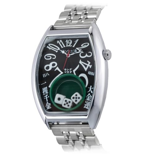 Frank Miura Macau Gambling Metal Reproduction Dice Casino Men’s Metal Black
