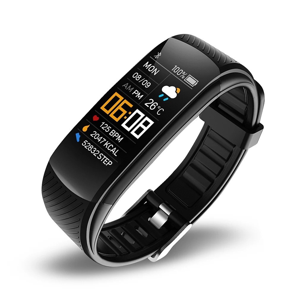 C5S mart Bracelet Heart Rate Blood Pressure Monitor Pedometer Sport Fitness IP67