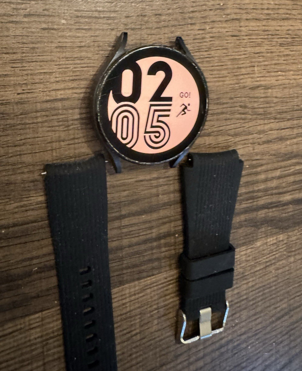 Samsung Galaxy Watch 4 SM-R875U 44mm Black (LTE) Unlocked Good