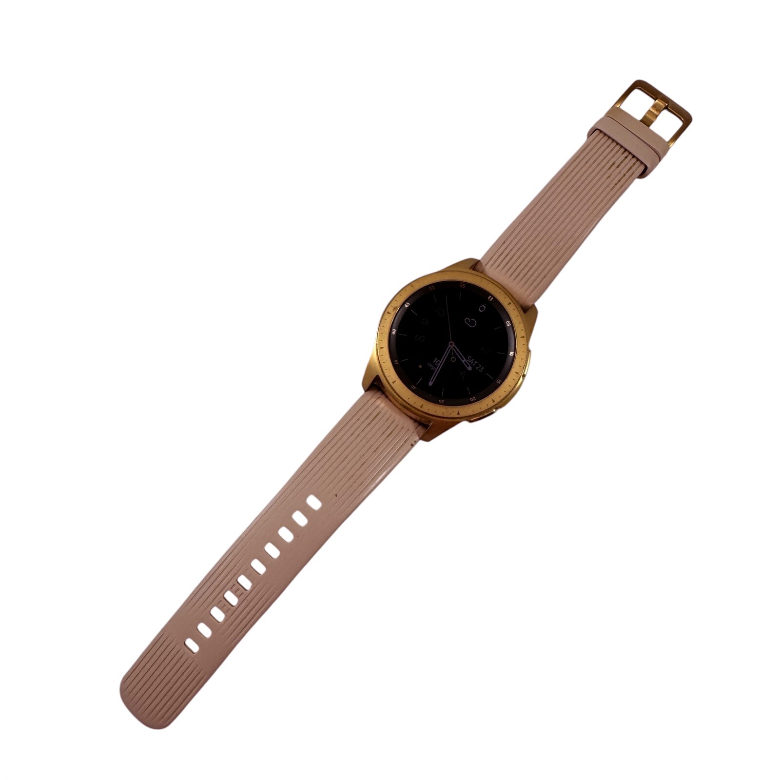 Samsung Galaxy Smartwatch SM-R810 42mm Bluetooth Rose Gold Pink Silicone Band