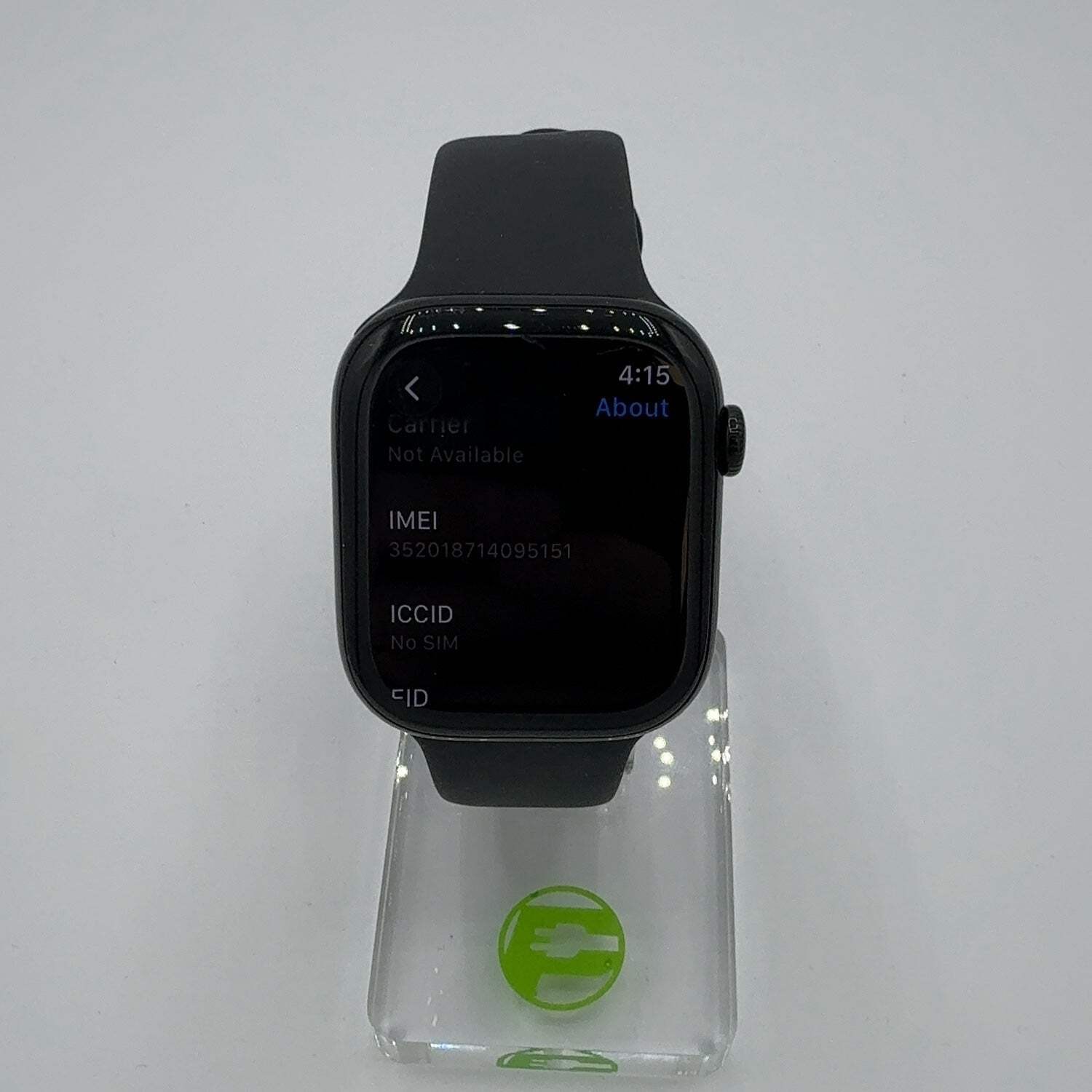 Unlocked Apple Watch Series 10 46MM Aluminum Black Watch Band 100% Battery