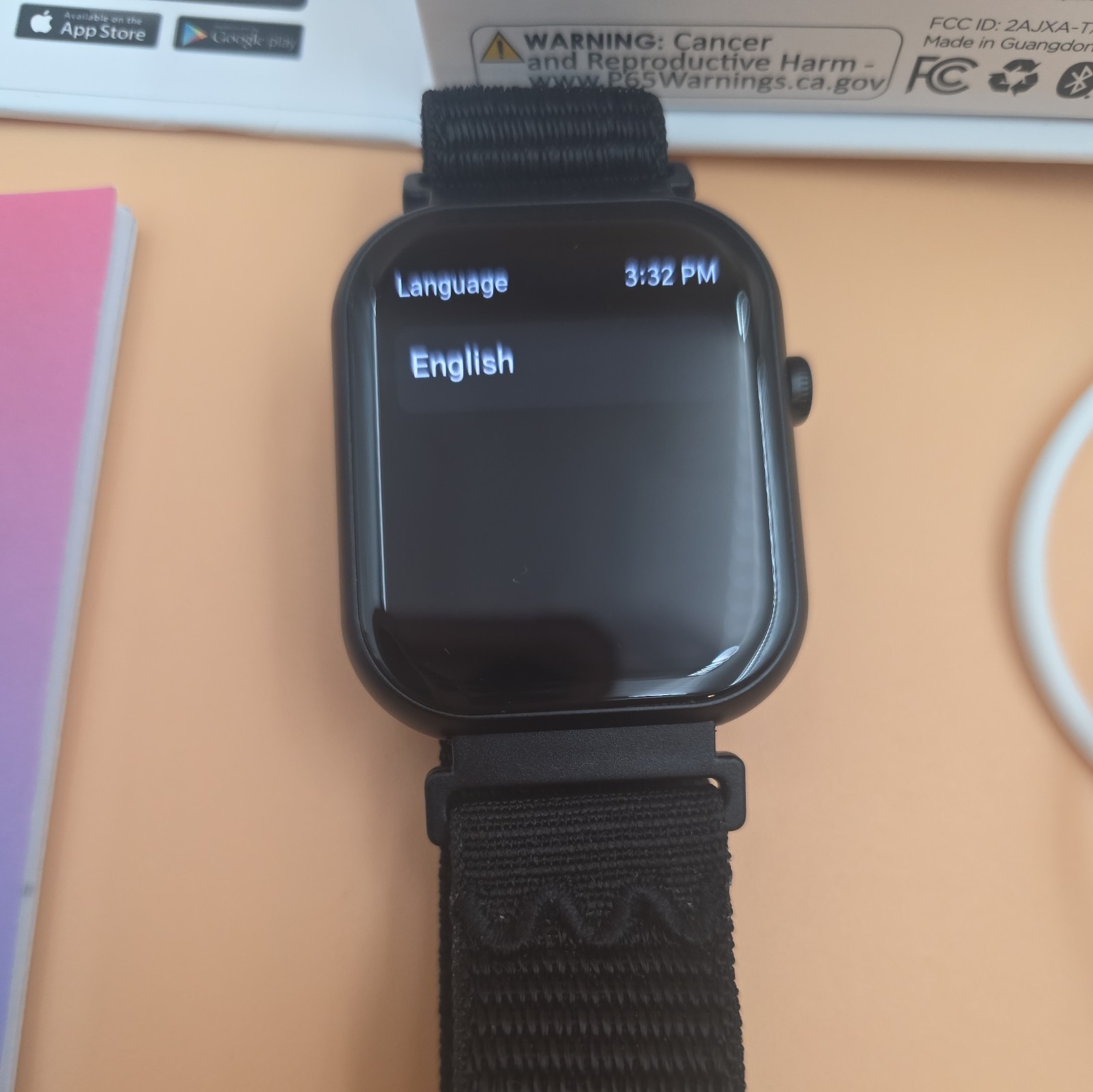 iTouch Air 5 Smartwatch 1.85″AMOLED Display (TA5L01) Black (8287) NEW
