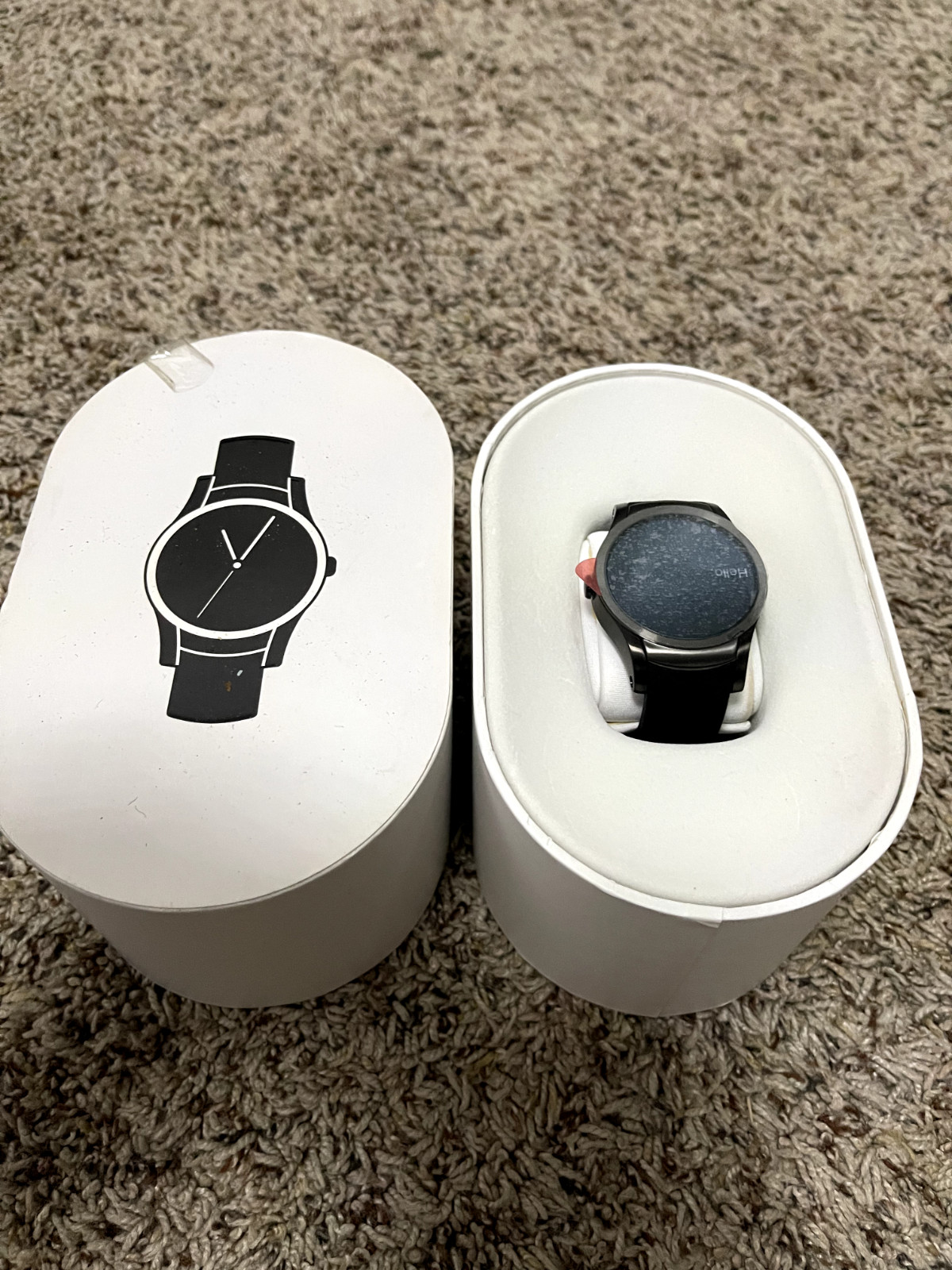 Wear24 Verizon Quanta Smartwatch 42mm WiFi + 4G Android (Black) New/Opened box