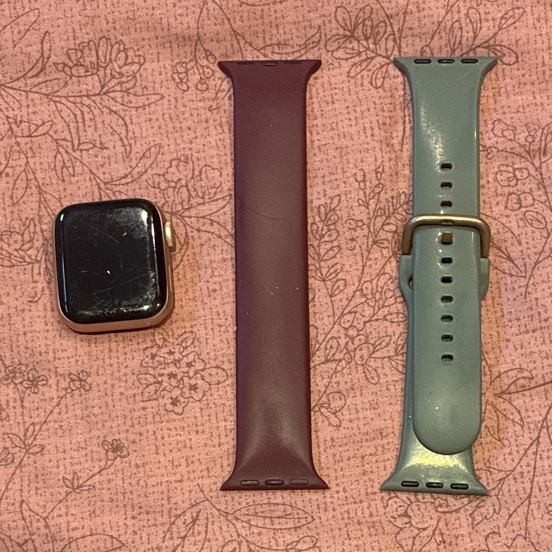 Apple Watch Series 5 + 2 Silicone Bands