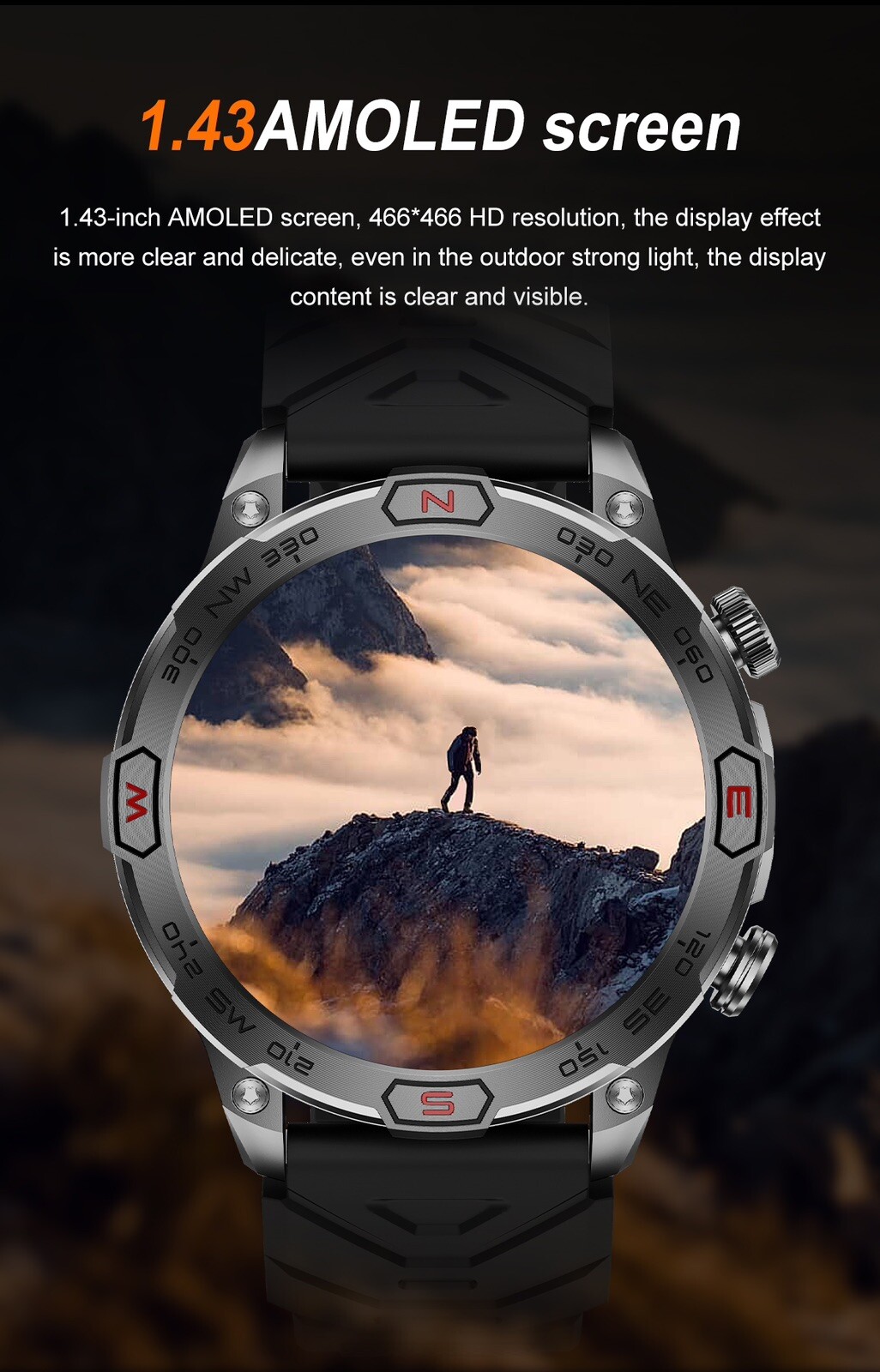2024 Smart Watch For Men/Women Waterproof Smartwatch Bluetooth iPhone Samsung