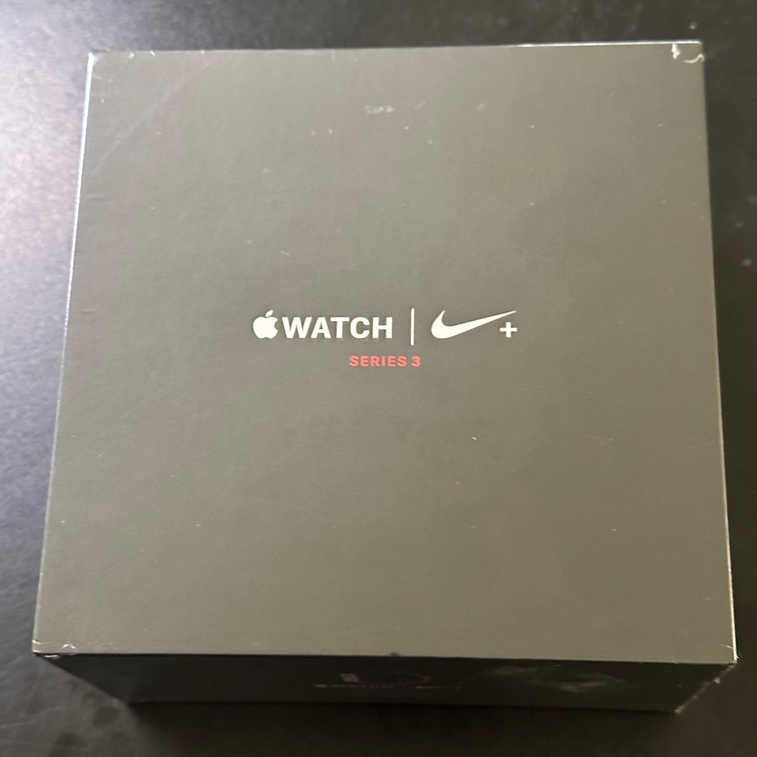 Apple Watch Nike+ S 3 MQL72LL/A 38mm Si Ai Crim/Blk Nike Sport Loop(GPS+Cellluar