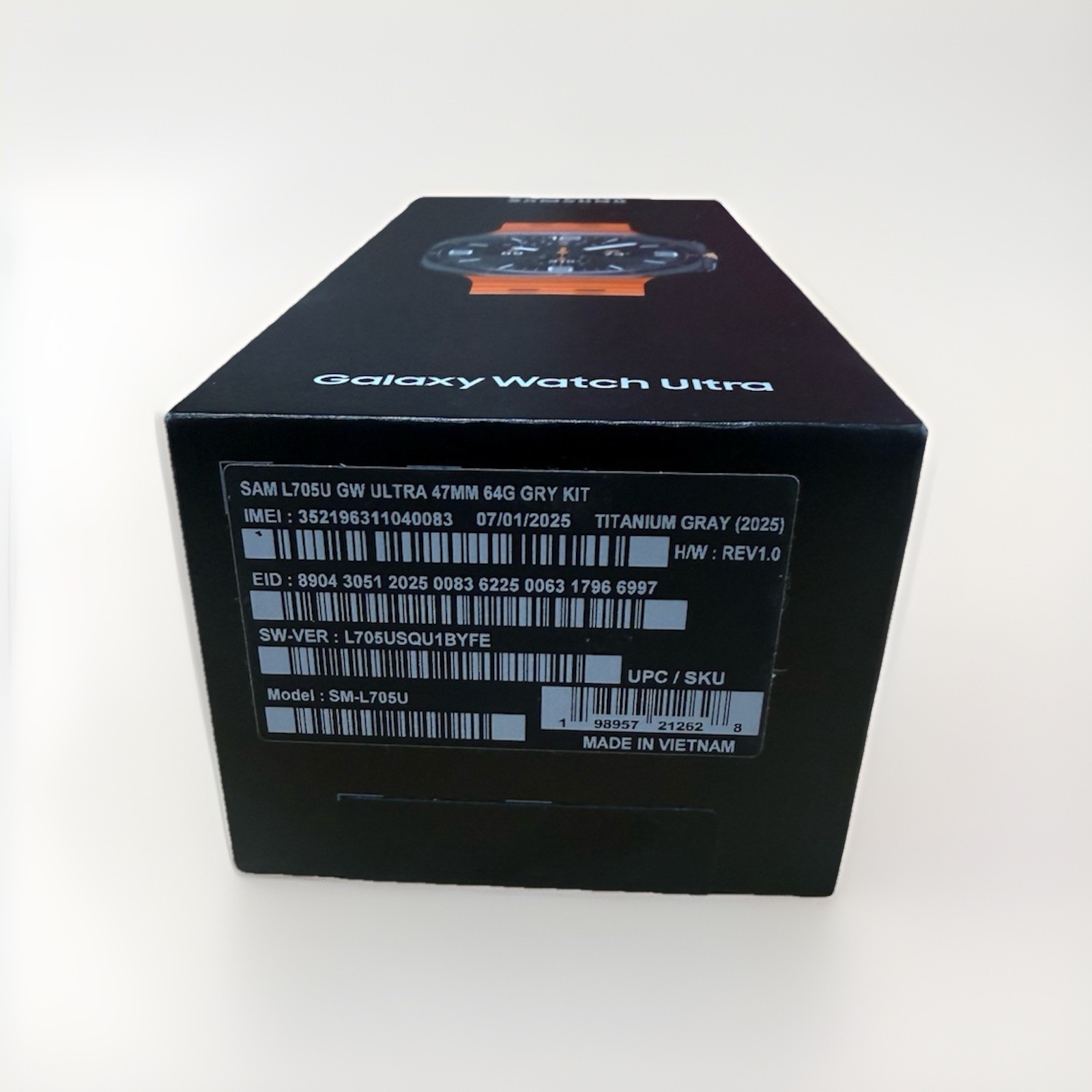 Samsung Galaxy Watch Ultra 47mm LTE Titanium Gray (2025) SM-L705U 64GB NEW