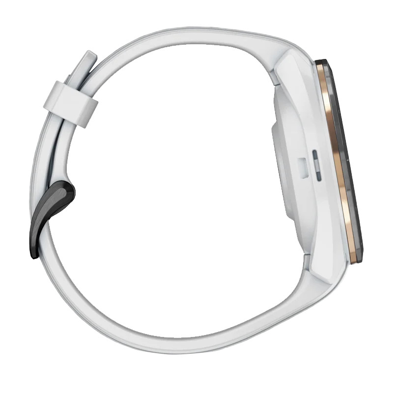 Garmin Approach S70, 42 mm Black/Peach with White Silicone Band (010-02746-00)