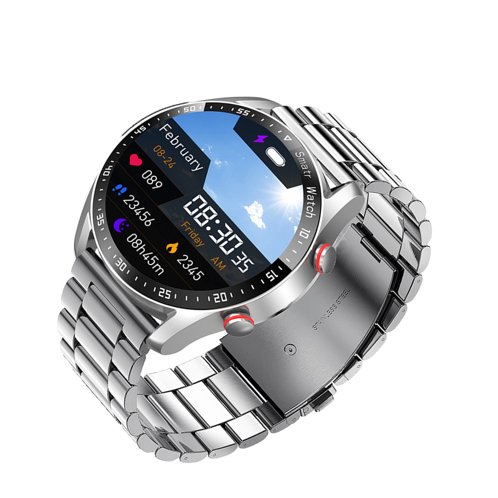 Smart Sport Watch With 1.52-inch HD Screen For BT Calling PCZB