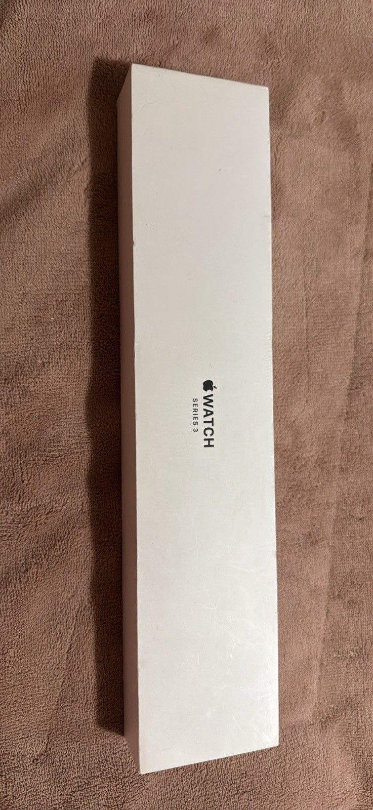 Apple Watch Series 3 8GB, 38mm, Silver Aluminum Case, White Sport Band