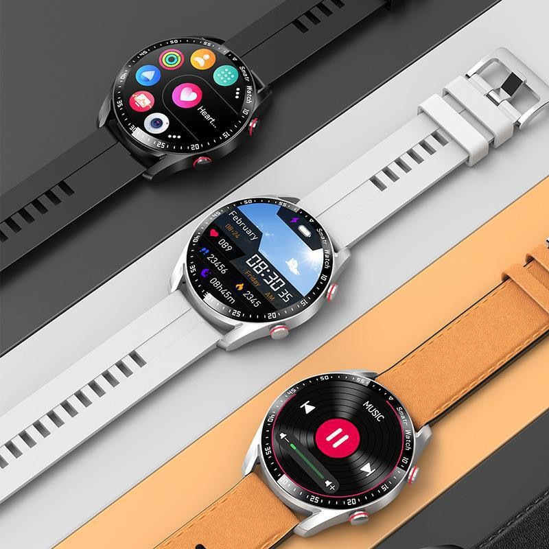 Business Bluetooth Smart Watch Health Monitoring ECG Heart Rate Blood Pressure