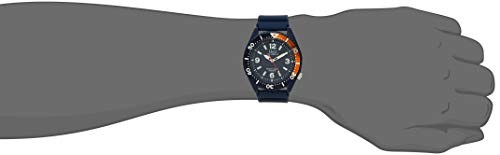 Citizen Q&Q H064-007 Solar Watch 10ATM Analog Urethane Strap Men’s Navy