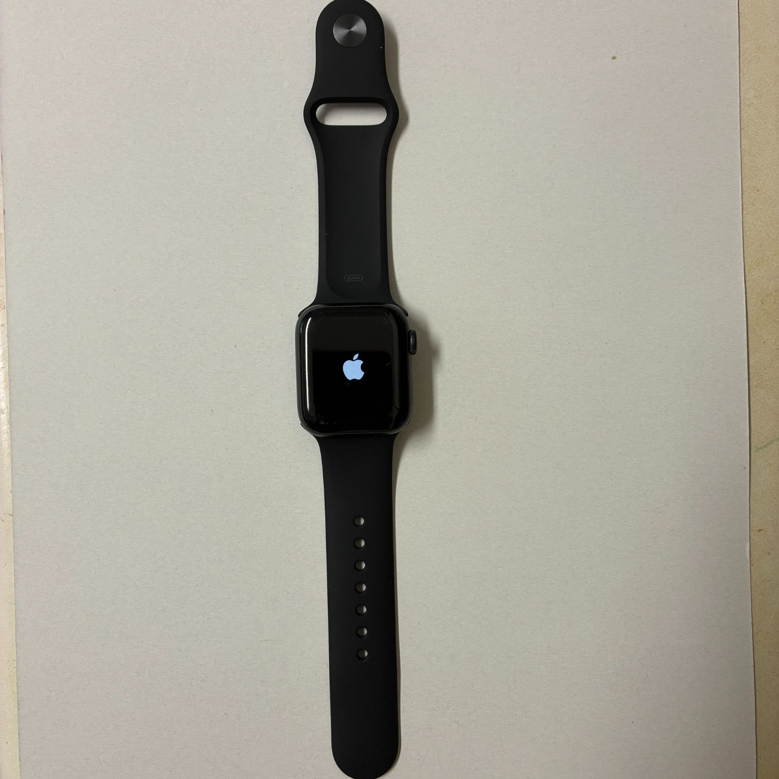 Apple Watch Series 6 40mm Black Aluminum Case with Sport Band (Med)