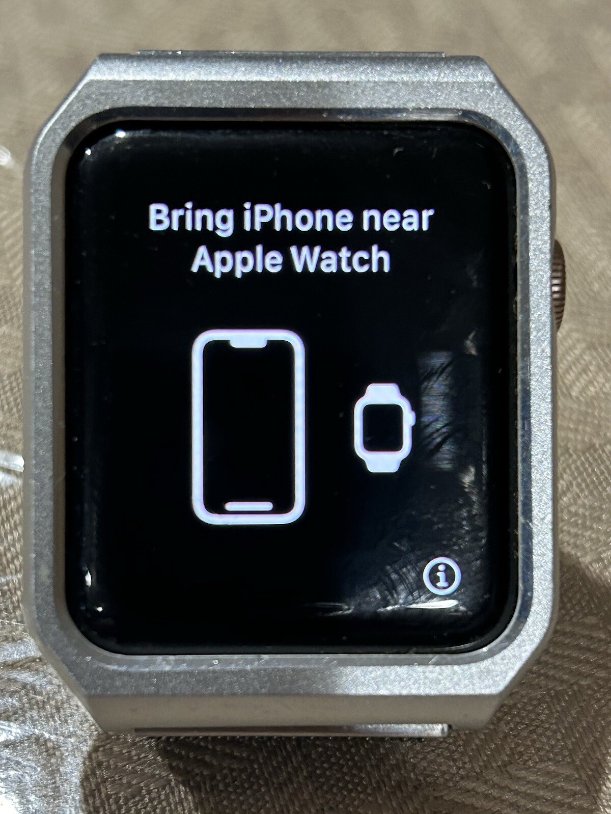 Apple Watch Series 3 42mm GPS Model A1859 Silver/ Pink w/ Silver Band 🔥