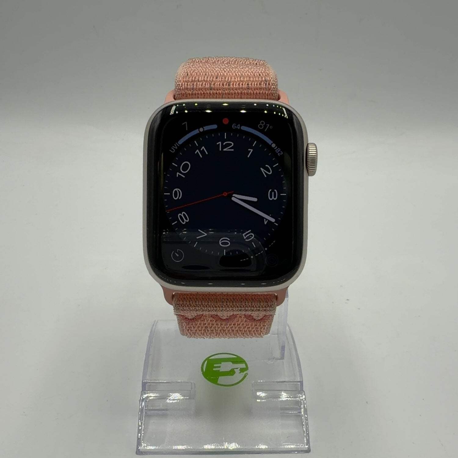 GPS Only Apple Watch SE 3 44MM Starlight Aluminum Nike Sport Band MEP04LW/A